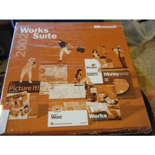 Microsoft Works Suite 2002 North America B11-00560