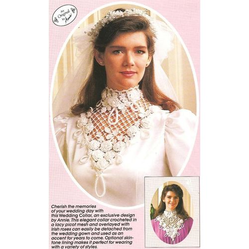 Crochet Wedding Pattern Wedding Collar