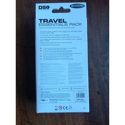 COMPETITION PRO BLUE TRAVEL ESSENTIALS PACK DSi - NINTENDO DSi CONSOLES BNIB