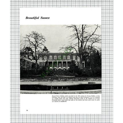 9381) Buxted Park Uckfield Sussex George Medley - 1965 Cutting