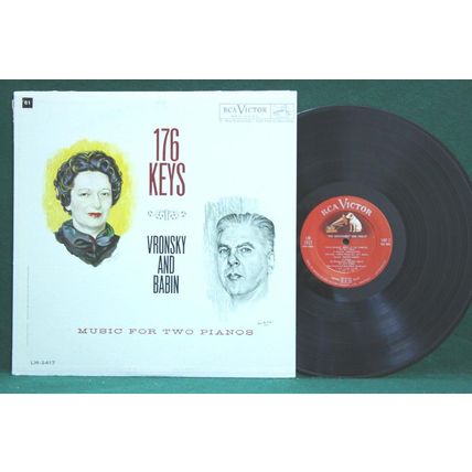 Vronsky & Babin - 176 Keys-Music For Two Pianos - LM 2417 - EX