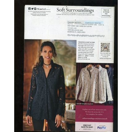 SOFT SURROUNDINGS 2019 WOMEN'S FASHION CATALOG "COZY SWEATERS" great fashion