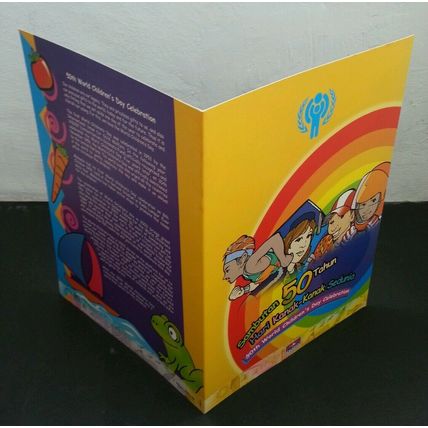 Malaysia 50th World Children's Day Celebration 2003 (Folder) nonperfect see scan