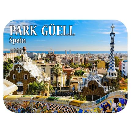 Park Guell Spain Fridge Magnet