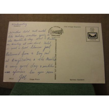 multiview, ISLE OF WIGHT used postcard not posted