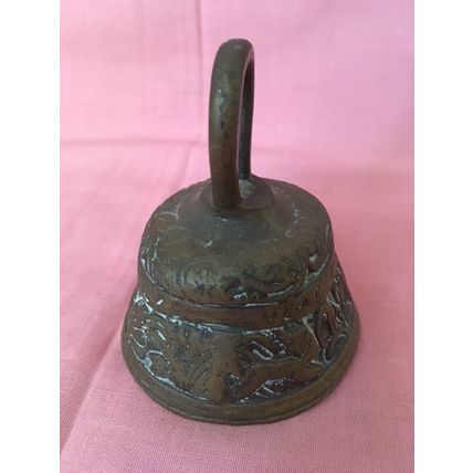 Antique Solid Brass Apostle Bell John Matthew Mark & Luke Collectable Ornament