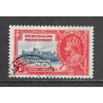 Bechuanaland Protectorate KG5 1935 SILVER JUBILEE USED WINDSOR CASTLE 1d