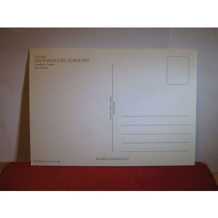 9 X MENCEYS, LA CANDELARIA, TENERIFE, SPAIN unused postcard #