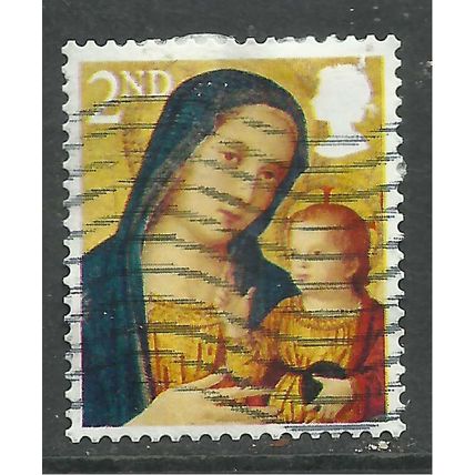 GB 2013 QE2 2nd Christmas Madonna & Child SG 3542 ( R348 )
