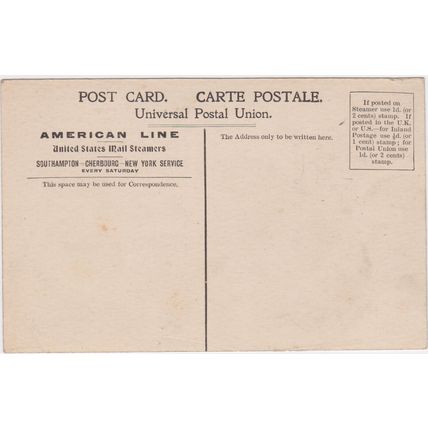 PPC Shipping Advertising American Line J Todd 57 Fore Street Totnes Devon