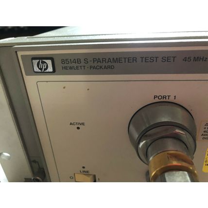 HEWLET PACKARD 8514B S-PARAMETER TEST SET 45MHz-20GHz,HP 8514B,TI
