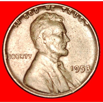 DISCOVERY WHEAT PENNY 1909-1958: USA★1 CENT 1953 DOUBLE 3★LOW START★NO RESERVE