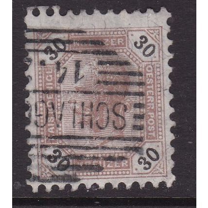 Austria 1891 Francis Josef I 30k Fine Used SG 94 VGC