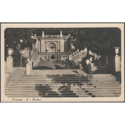 Scalea, Frascati, Lazio, c.1930s - Alberto Traldi Foto Cartolina