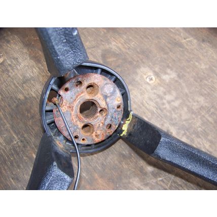 1969 1970 1971 DODGE TRUCK STEERING WHEEL OEM #2952777 BLACK