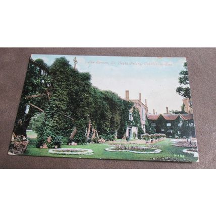 1907 fr Valentines Postcard -St Osyths Priory - Clacton on sea - Essex