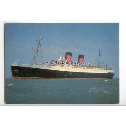 LN0632 - Cunard Liner - Mauretania , built 1939 - postcard