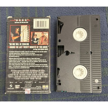 Arlington Road VHS, 1999 Columbia Tristar Home Video Tim Robbins, Jeff Bridges