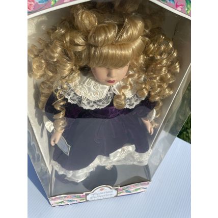 NIB VTG Brass Key Victorian Collection Limited Edition Genuine Porcelain Doll