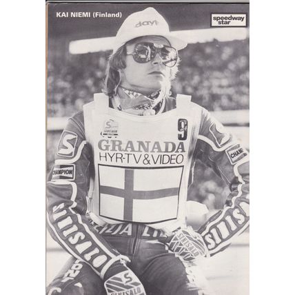 Speedway Star magazine : September 29, 1984. World Longtrack Final - Erik-a.