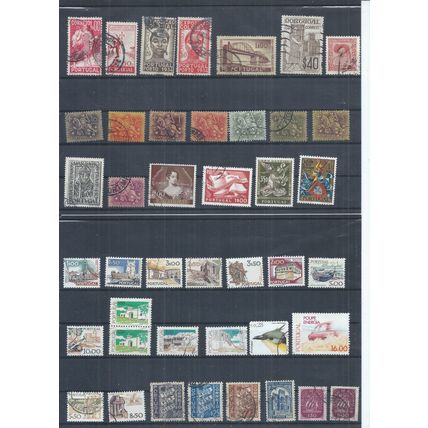 Portugal stamps. Small used lot (AJ348)