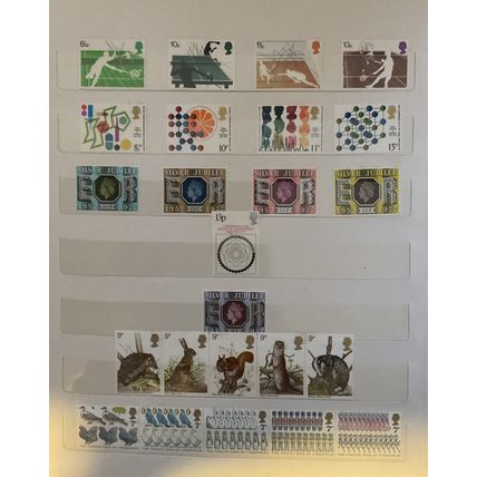 GB Stamps All the Commemoratives 1971 - 1980 MNH