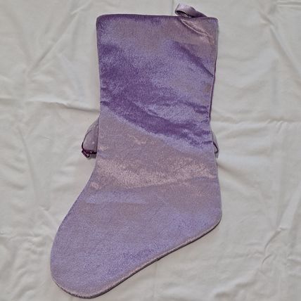 Dan Dee Purple BALLET Christmas STOCKING 17" Crown Girls Collector's Choice