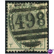 1883 SG193 5d Dull Green Good Used, fresh colour