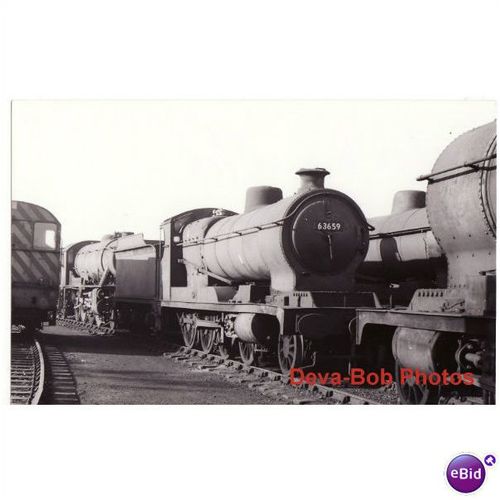 Railway Photo LNER O4 63659 MEXBOROUGH 1963 BR 2-8-0 Loco