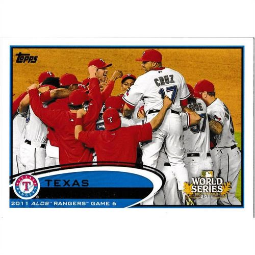2012 Topps - #217 - Texas Rangers