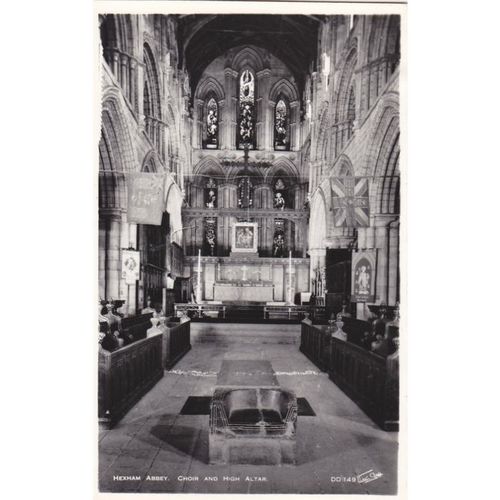 Hexham Abbey Choir & High Altar, Northumberland Postcard (Nbl71398)