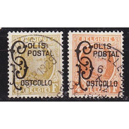 BELGIEN BELGIUM [PostPaket] MiNr 0001-02 ( O/used )