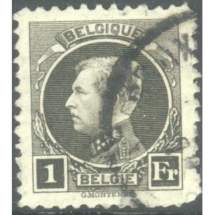 Belgium 1921 - SG316 - 1fr sepia - Albert 1 - used