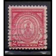 Used 682 2c Massachusetts Fine K0408