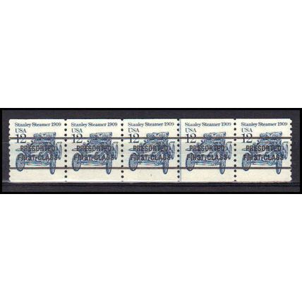 2132a 12c Stanley Steamer Very Fine MNH Dry Gum PNC 1/5 AA0426