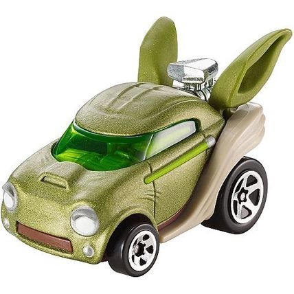 Hot Wheels - Yoda: Character Cars - Star Wars (2015) *Green Edition / Loose*