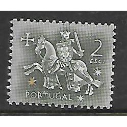 PORTUGAL 1953 2E DARK GREY MEDIEVAL KNIGHT SG 1087 M MINT #2