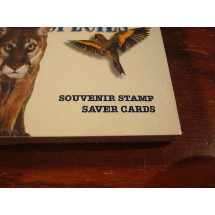 1996 USPS, Souvenir Stamp Saver Cards, Sealed Set, ENDANGERED SPECIES