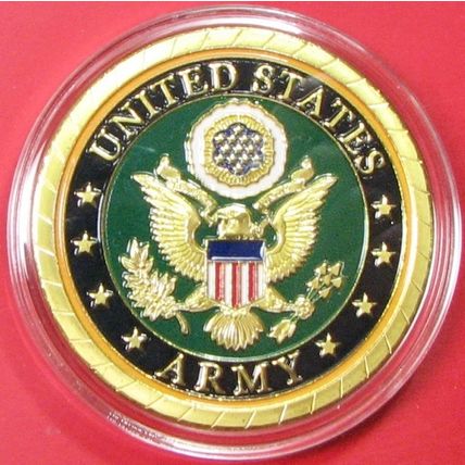 US Army, Nurse Corps. Challenge Coin. 1.50". 67b.