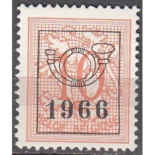 Belgique 1951 Michel 888XAVII Neuf ** Cote (2008) 0.40 € Lion héraldique 1966