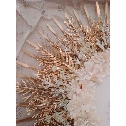 Cosucos Floral Halo Crown Costume Head Band Party Wear Wedding Festival etc