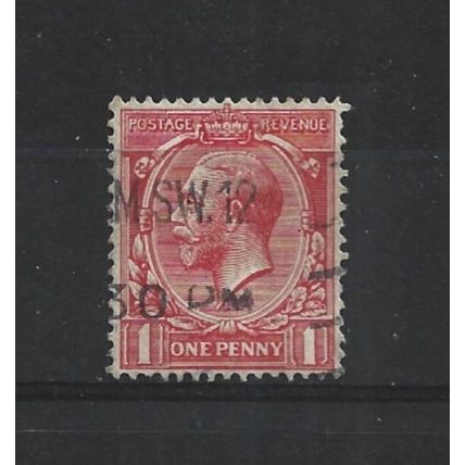 GB.SG419 1d Scarlet.Fine Used.Jun25a