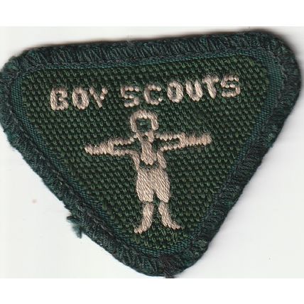 Scout Badges UK Pre 67 - Wolf Cub Proficiency Athlete - Black Back - Used (PF67)
