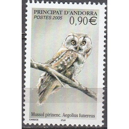 Andorre Français 2005 Michel 628 Neuf ** Cote (2008) 3.50 € Rapace nocturne