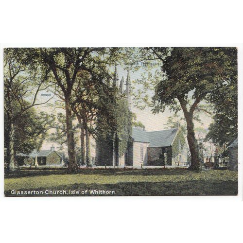Glasserton Church Isle of Whithorn Wigtownshire Postcard 02309