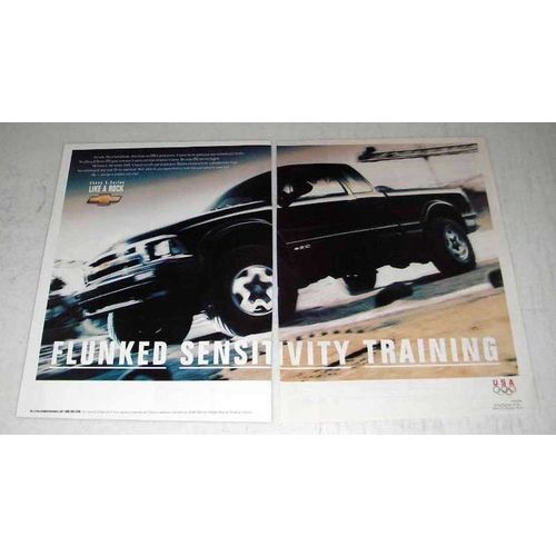 1995 Chevrolet S-Series ZR2 Truck Ad - Sensitivity