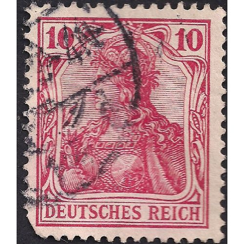 GERMANY, EMPIRE, Germania, red 1905, 10, #3