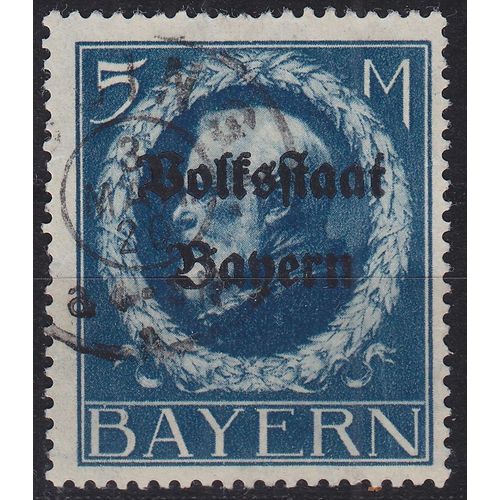 GERMANY Bayern Bavaria [1919] MiNr 0131 II A ( O/used ) [01]