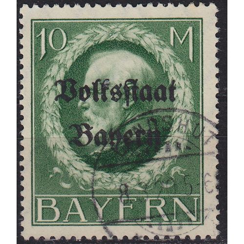 GERMANY Bayern Bavaria [1919] MiNr 0132 II A ( O/used ) [01]