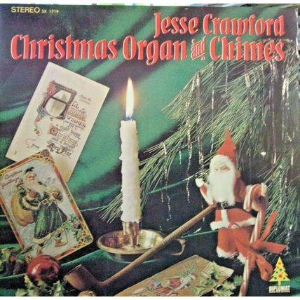 Jesse Crawford-Christmas Organ and Chimes-LP-196?-EX/EX